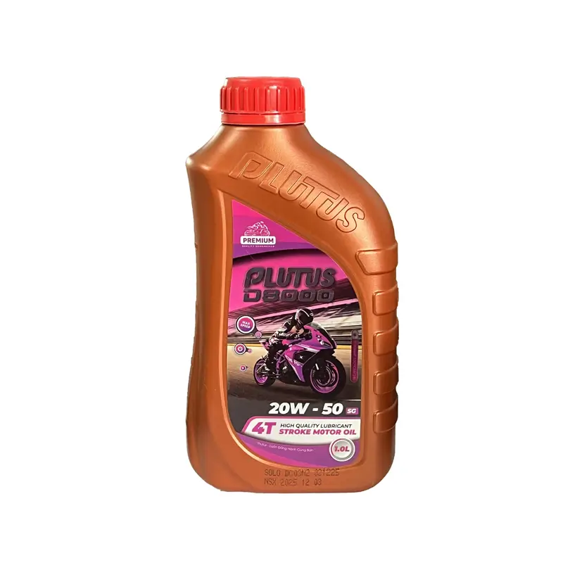 Dầu nhớt xe số Plutus D8000 20W50 SG 1L chính hãng
