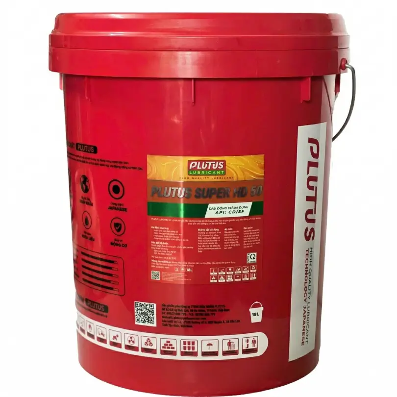 Dầu nhớt động cơ Plutus HD 50 CD/SF 18L
