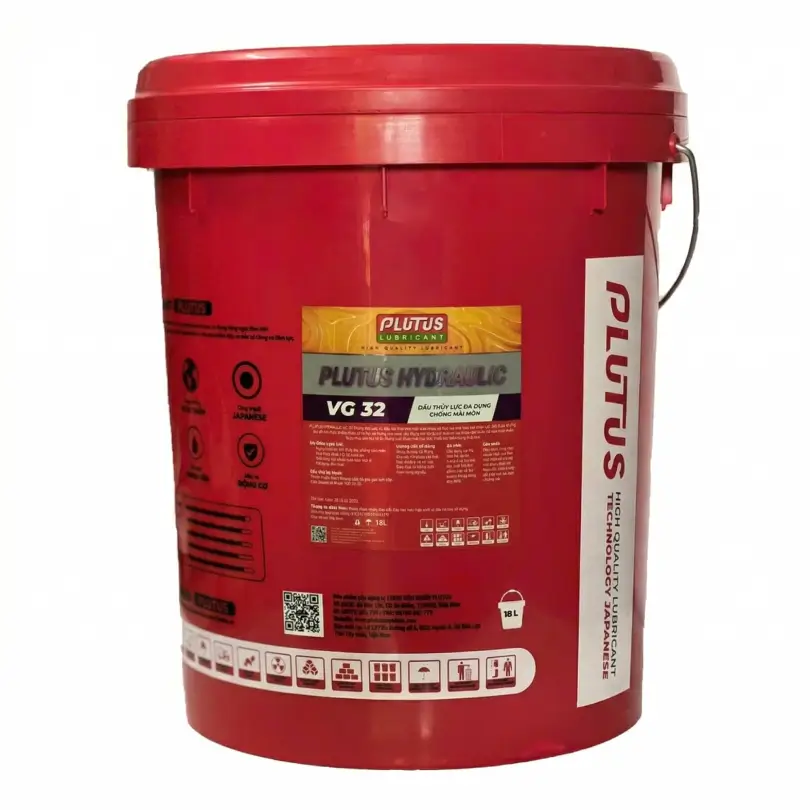 Dầu nhớt thủy lực Plutus Hydraulic VG 32 18L chính hãng