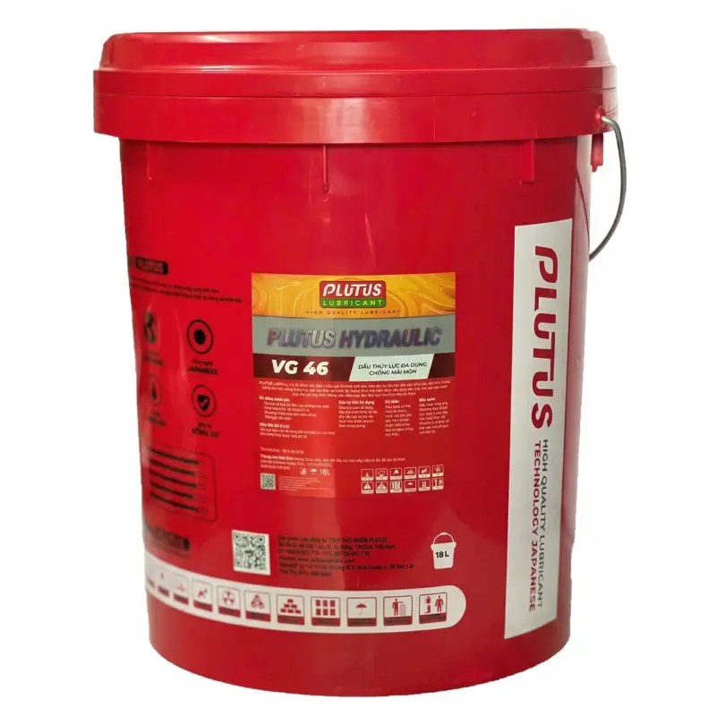 Dầu nhớt thủy lực Plutus Hydraulic VG 46 18L chính hãng